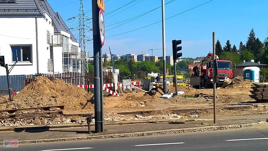Na wiadukcie Łękno 30 kwietnia 19 r.