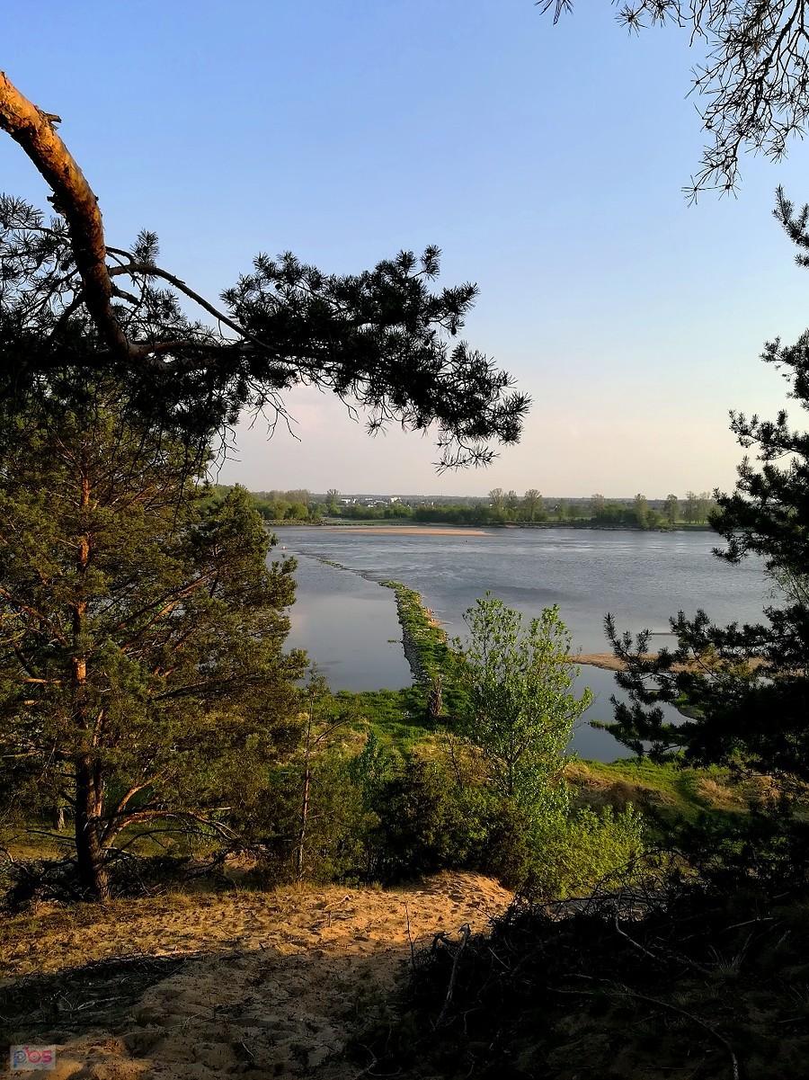 Nad Wisłą widok po podejściu