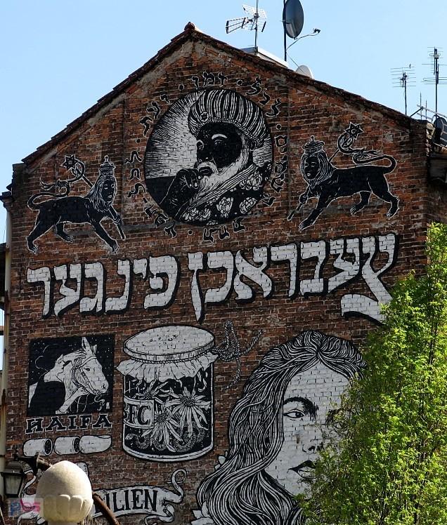 Mural na Kazimierzu