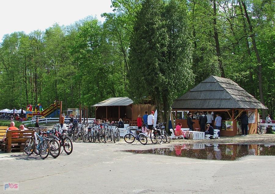 Zalesie Górne - ulubione miejsce rowerzystów