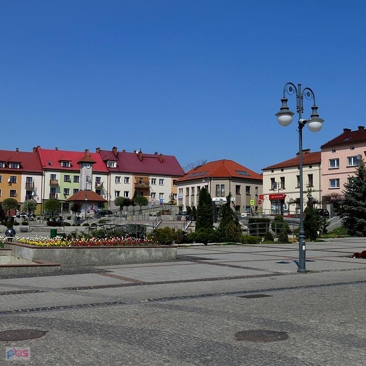Na rynku w Trzebini