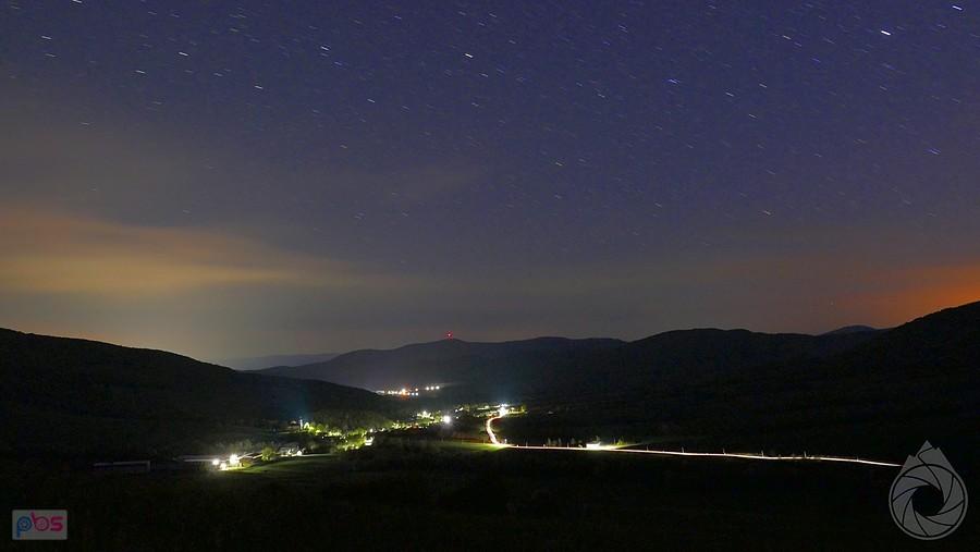 nocna dolina i Stebnicka Magura