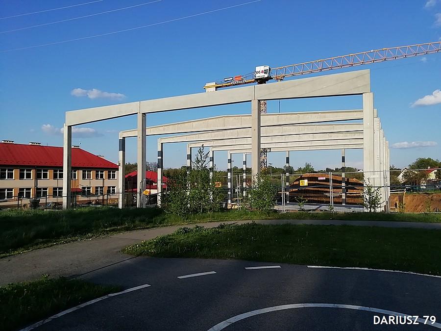 Dębno - Nowa Inwestycja budowa Hali sportowej przy szkole im. T. Kościuszki