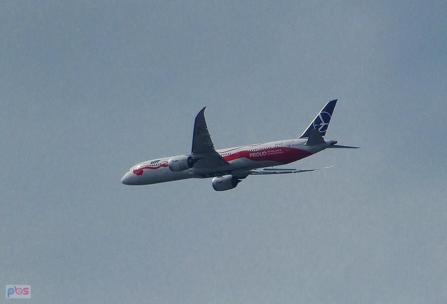 Dreamliner wraca ze Stanów