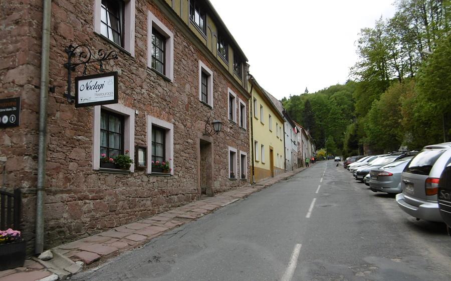 Stroma ulica w Srebrnej Górze