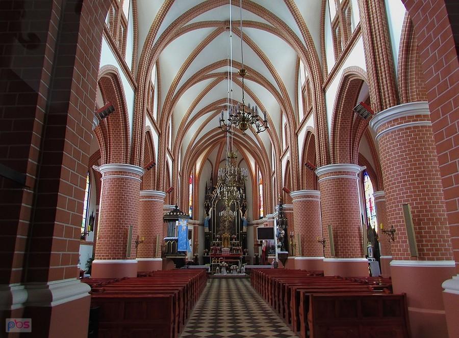 Kałuszyn - wnętrze kościoła Wniebowzięcia NMP