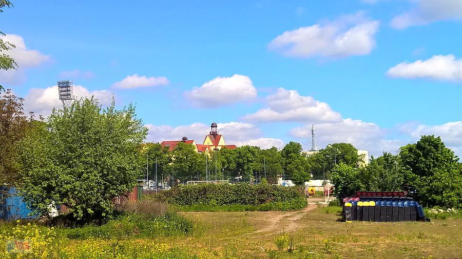 Widok z ulicy Witkiewicza.