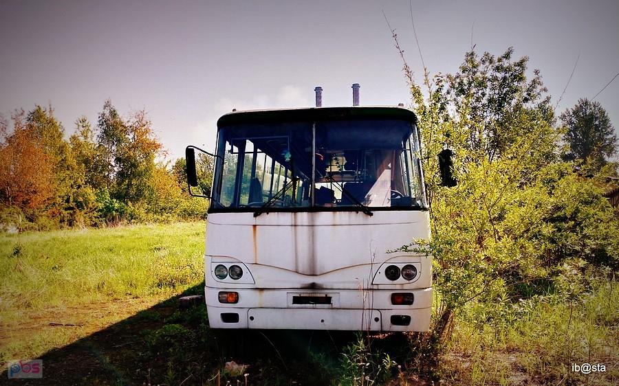 to musiał być kiedyś wesoły autobus ;)