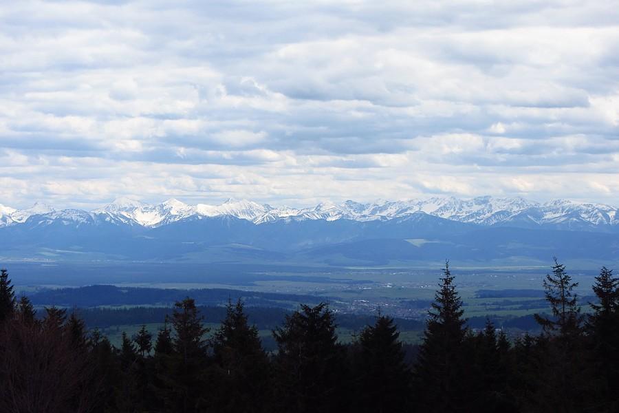 Widok na Tatry