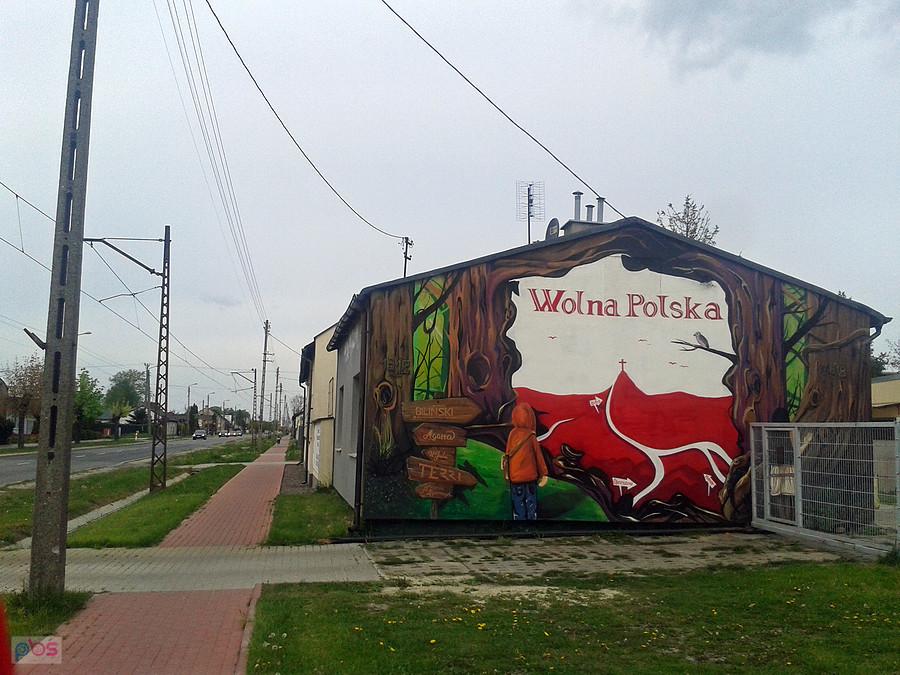 Mural przy wojewódzkiej