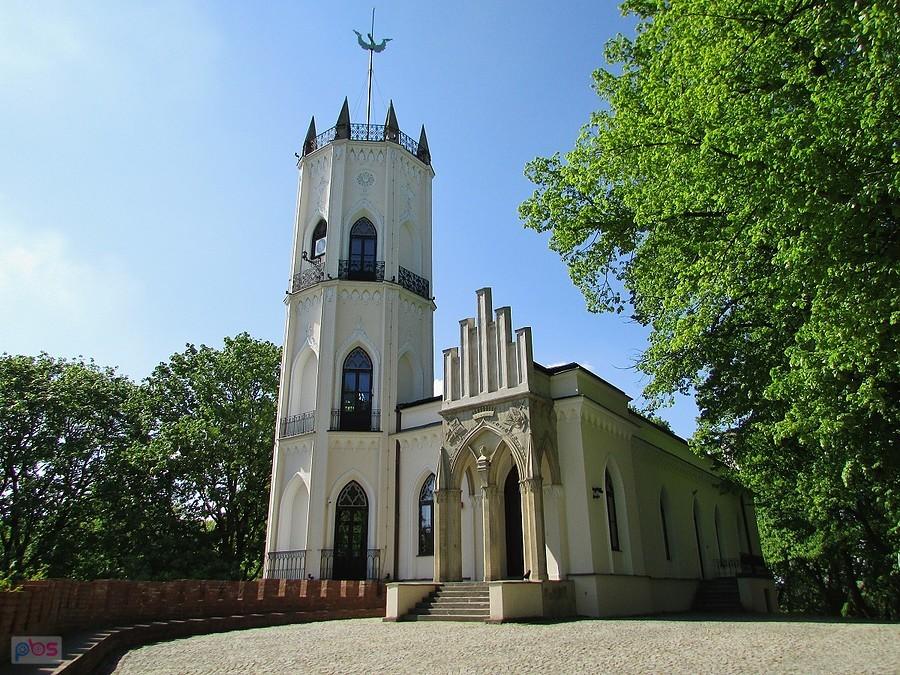 Opinogóra - pałacyk był prezentem ślubnym generała Krasińskiego dla Zygmunta i Elżbiety z Branickich