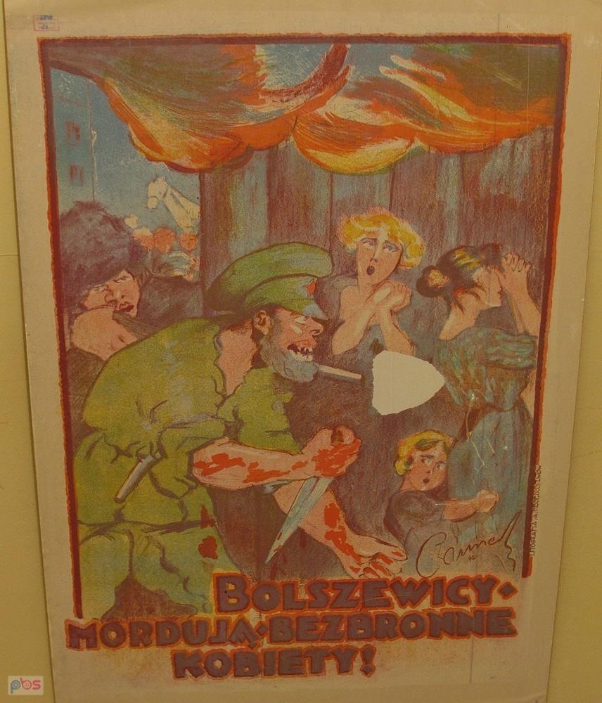 Opinogóra - plakat z wystawy "Polskie drogi do niepodległości"