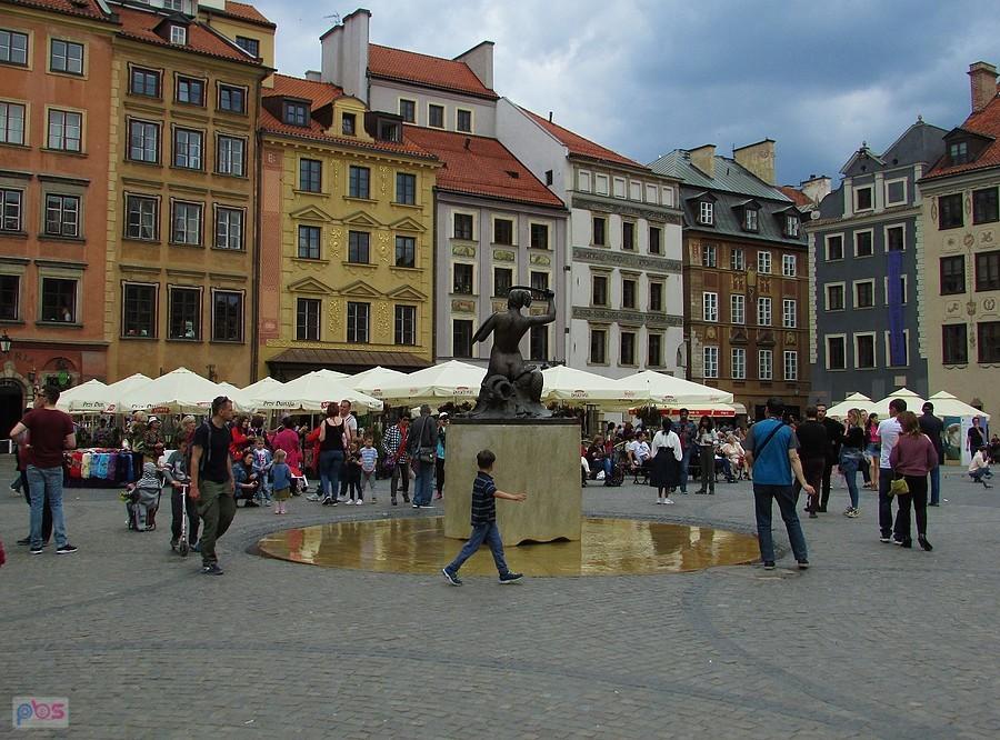 Pomnik Syrenki na Starówce