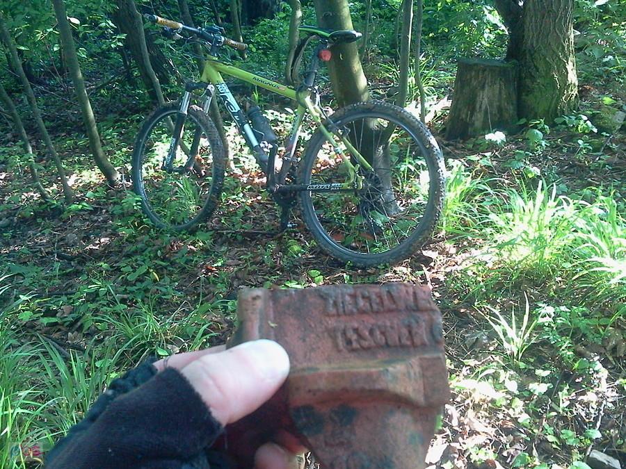 Fragment dachówki z Cieszyna (Teschen)