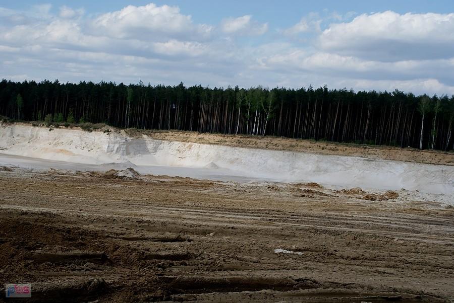 Nad jednym z wyrobisk na Białej Górze