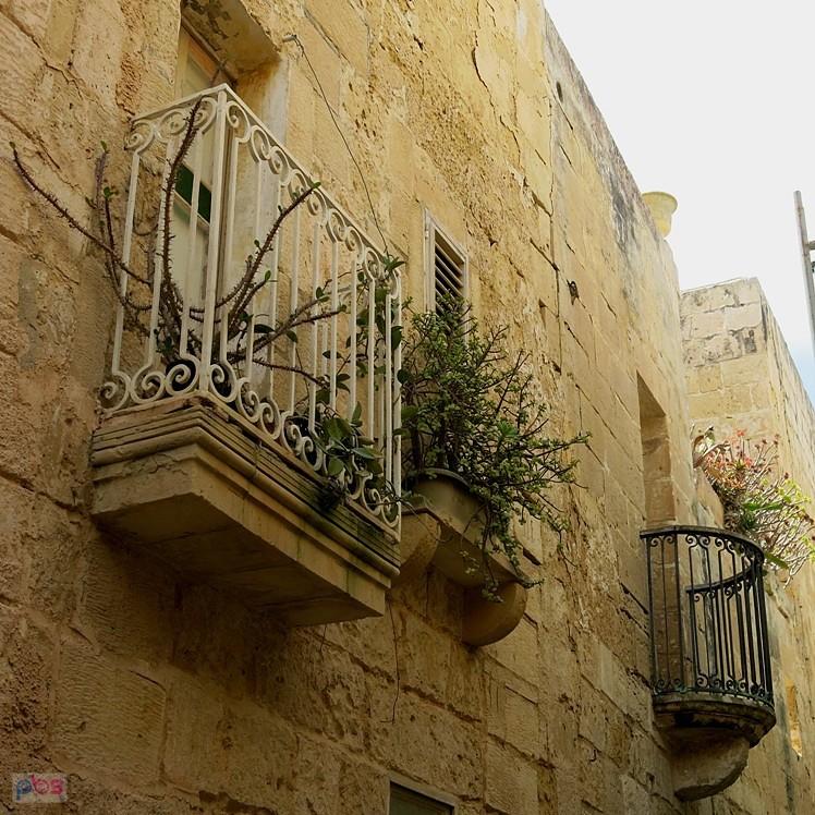 Balkony w Mdinie - Malta