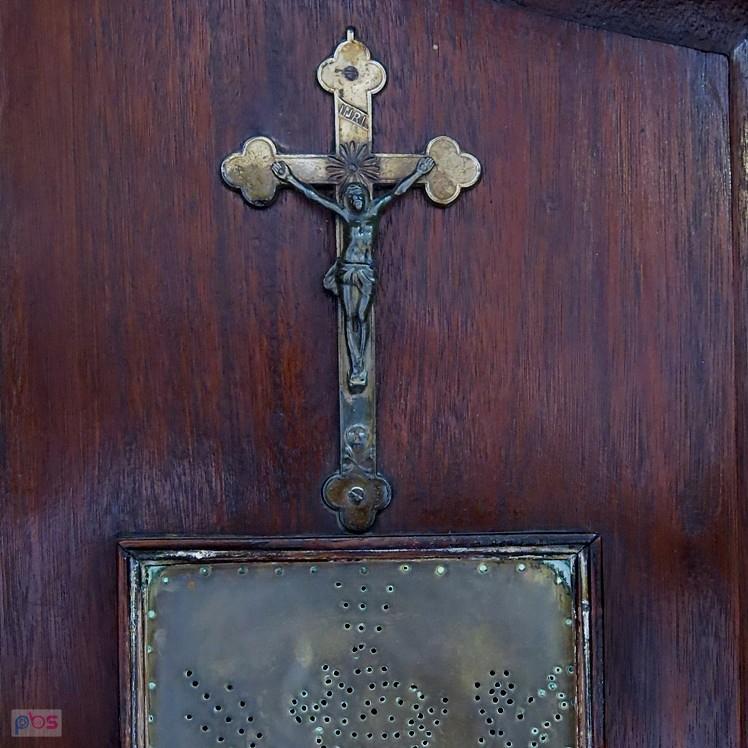 Jedna z kilku czaszek w Katedrze w Moście - Malta