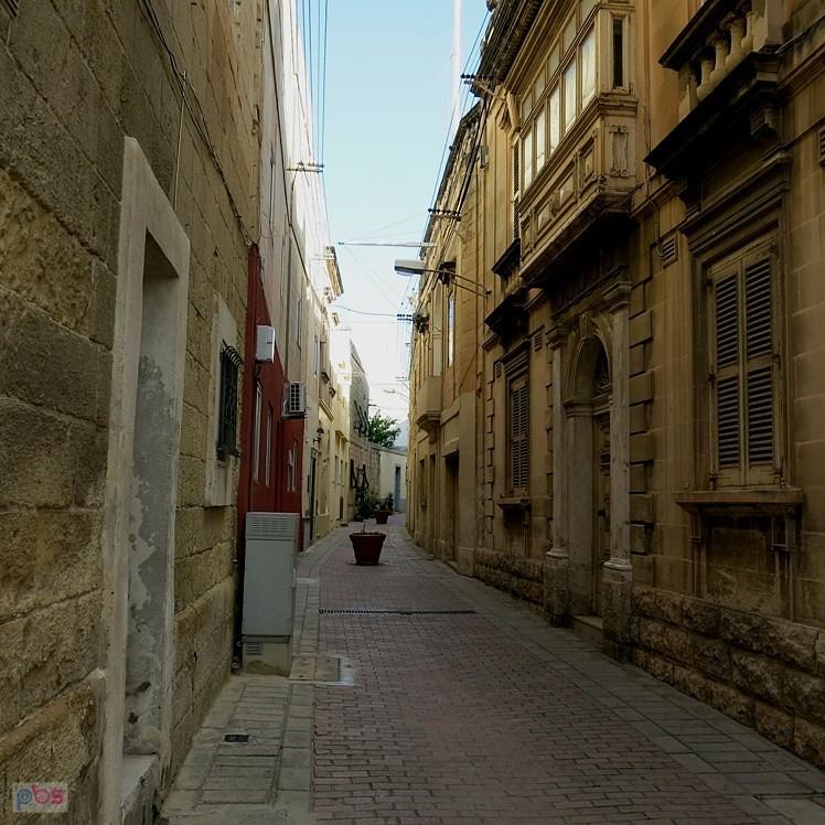 Uliczka w Moście - Malta