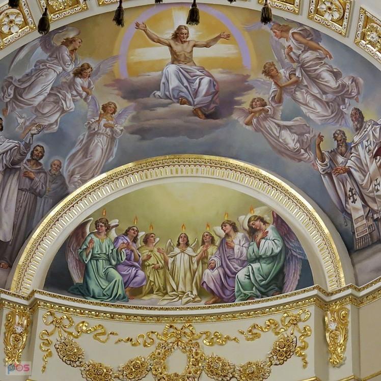 Malowidła w jednym z kościołów - Malta