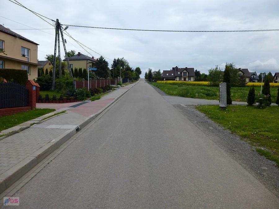 Są też podjazdy asflatowe