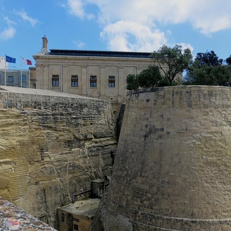 Mury obronne w Valletcie - Malta