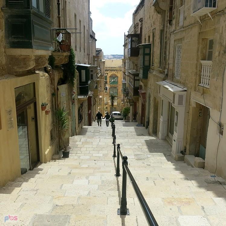 Uliczka - Valletta - Malta