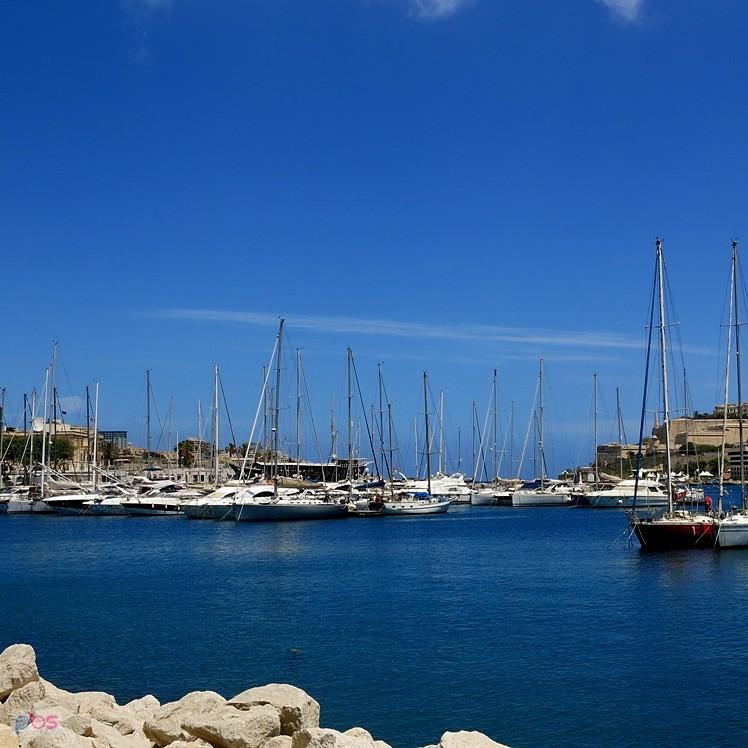 Jeden z wielu portów - Malta