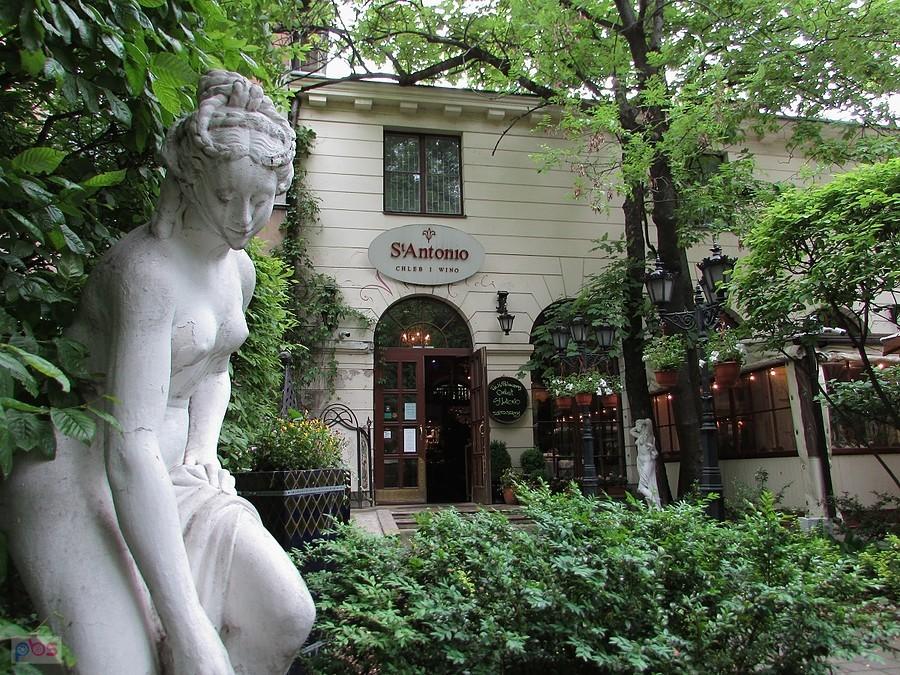 Romantyczna restauracja w Ogrodzie Saskim