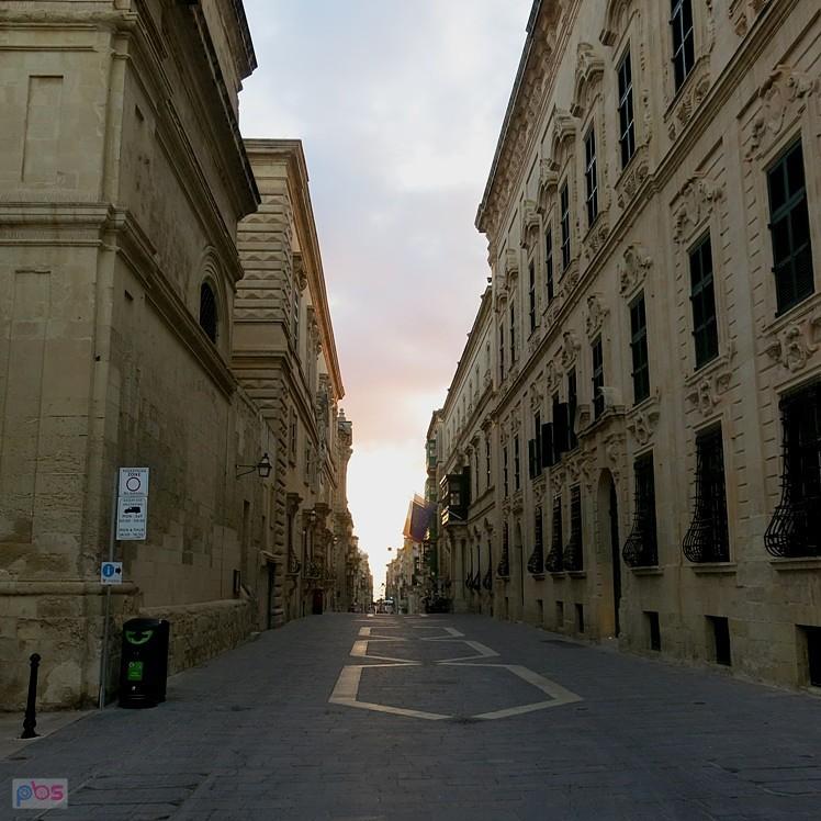 Ulica w Valletcie - Malta