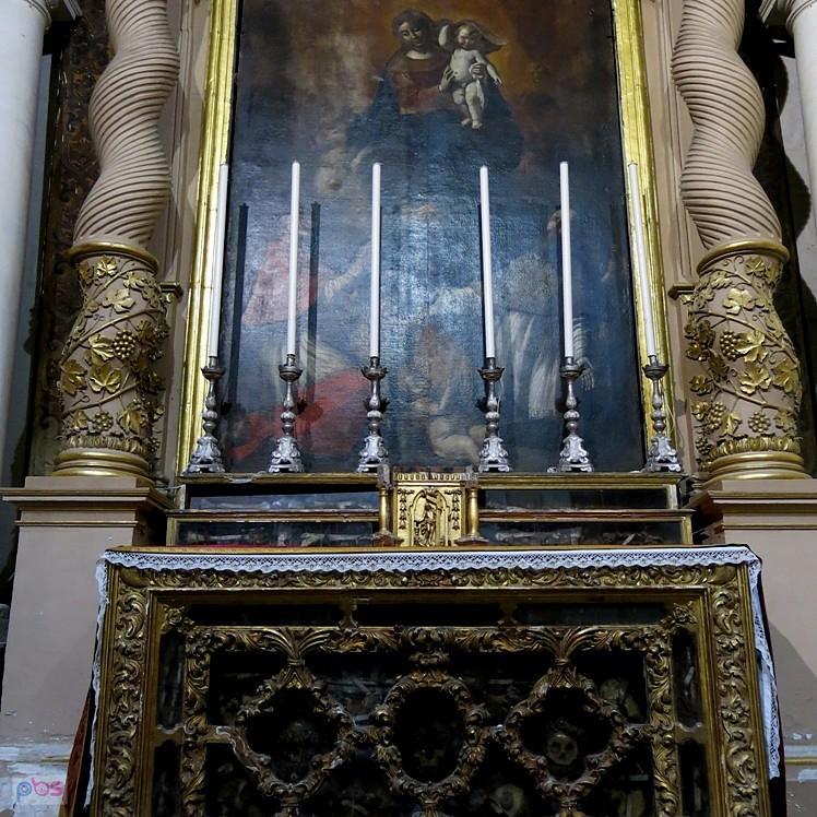 Ołtarz boczny - Valletta - Malta