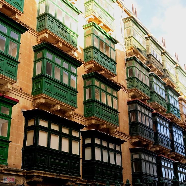 Jeden w swoim rodzaju - dom - balkony - Valletta - Malta