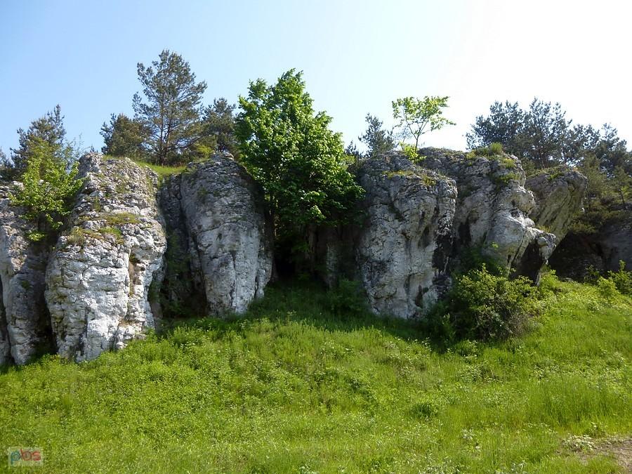 Skałek dziś było wiele
