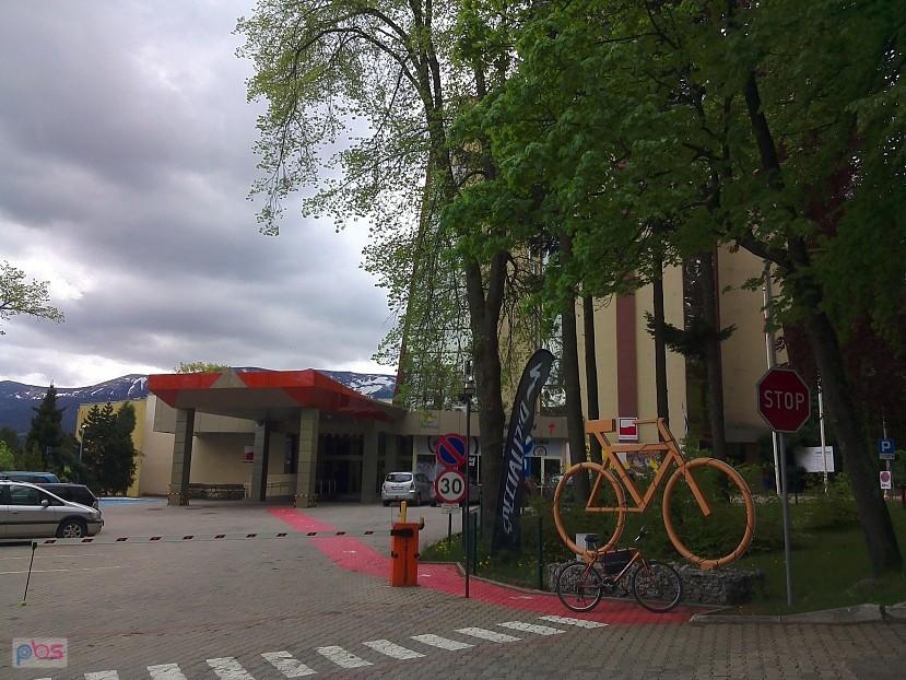 Pod hotelem Bornit nad Szklarską Porębą