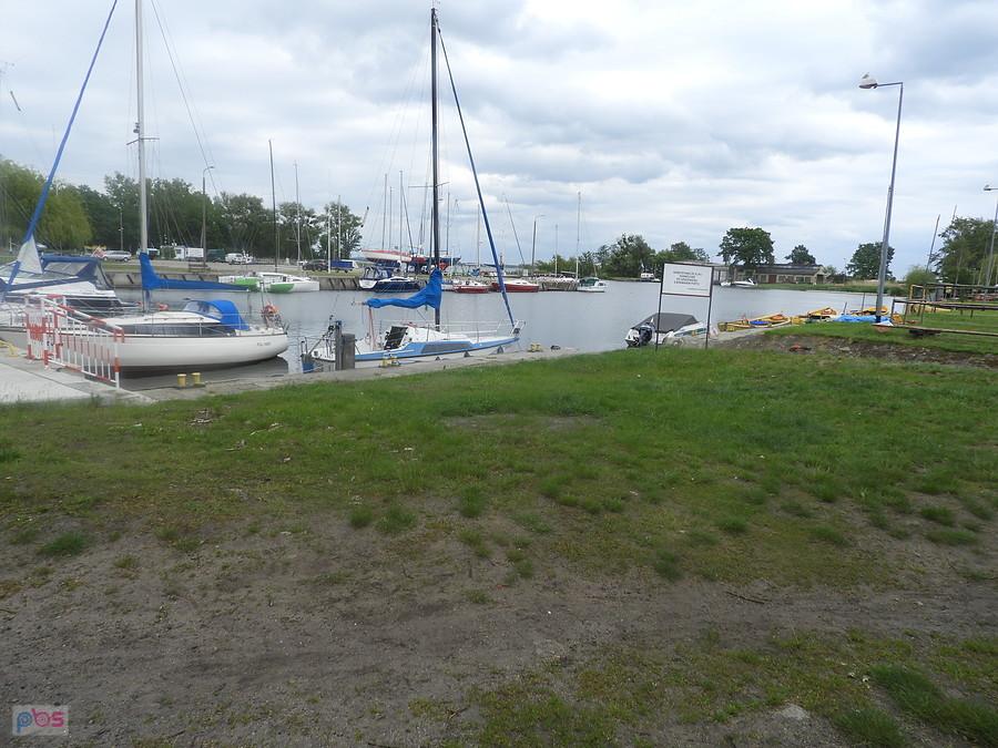 Trzebież - port jachtowy.