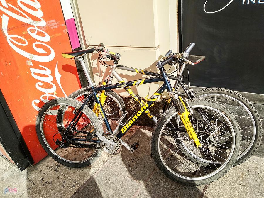Pożyczone rowerski