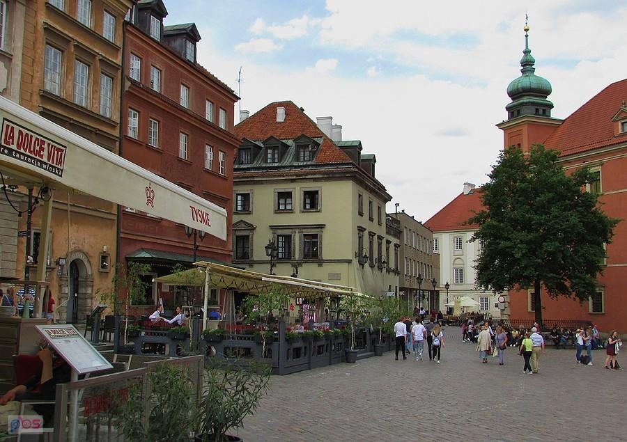 Kamieniczki przy pl. Zamkowym