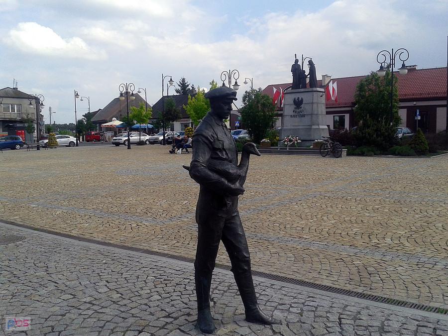 Handlarz gęśmi. Ślesin