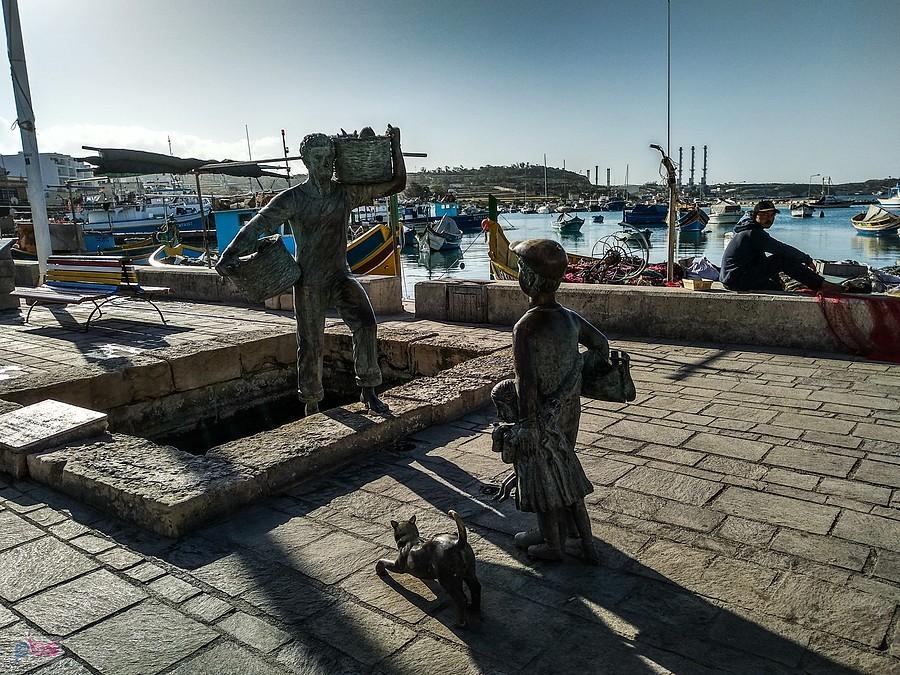 W porcie Marsaxlokk