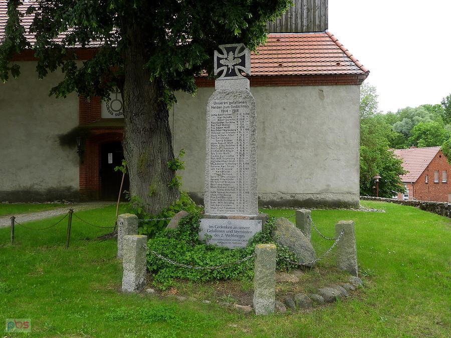 To co często można w Niemczech oglądać obelisk ku czci ofiar I Wojny Światowej.