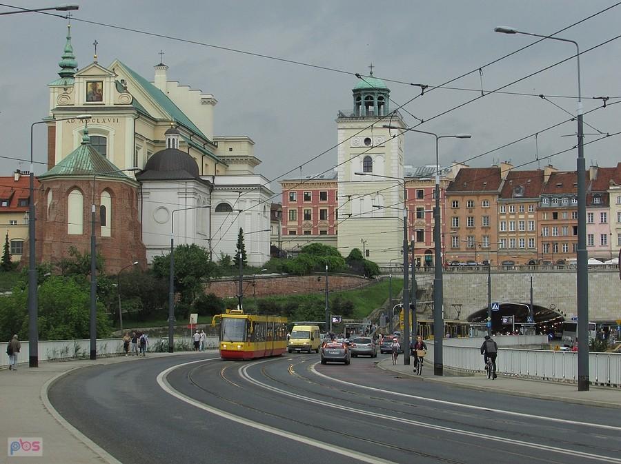 Trasa W-Z i kościół św. Anny