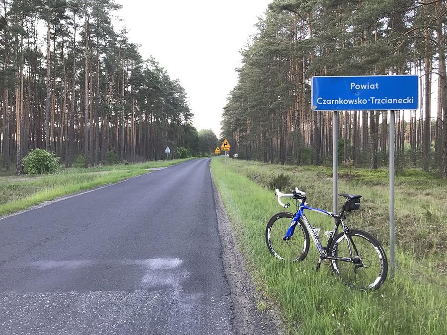 trasa przez Puszczę Notecką