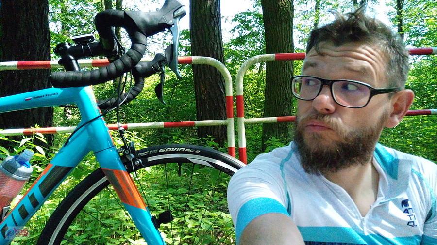 Ja i mój rower... hmmm...