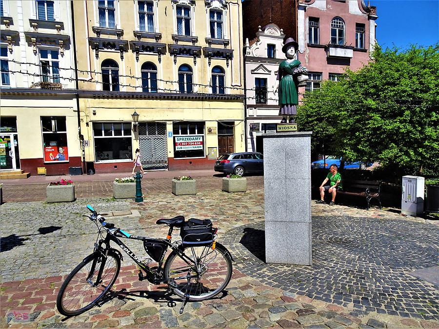 Rowerem po Kociewiu. Tczew - starówka.