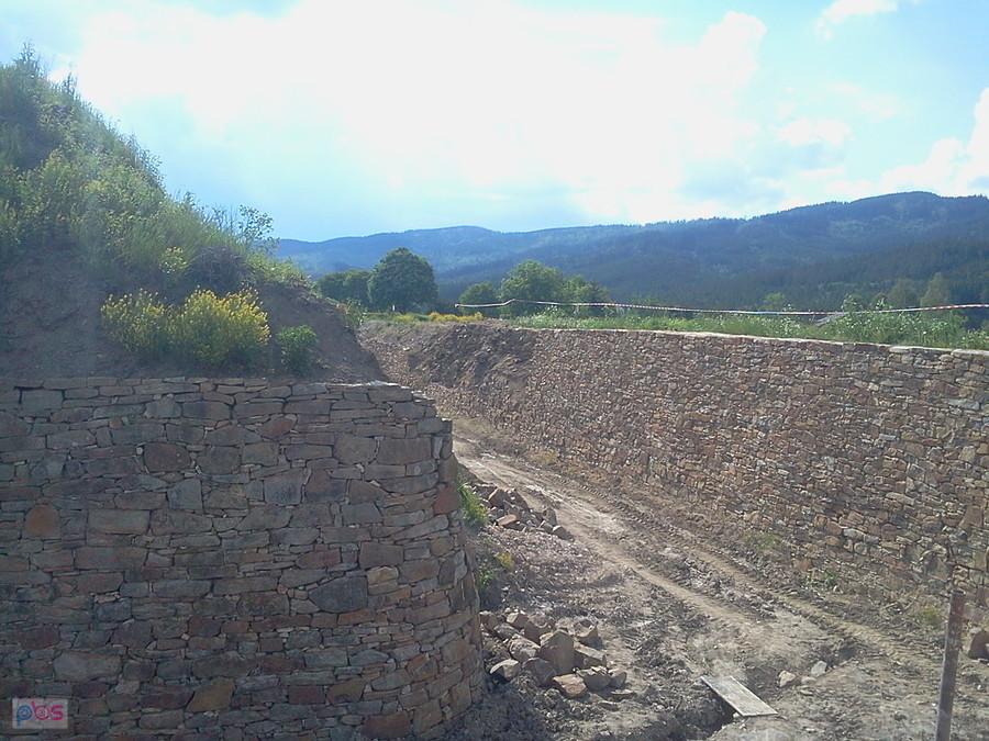 Naprawa bastionów i pzreciwskarpy