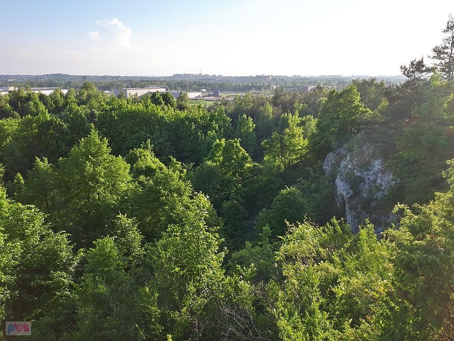 Widok z Góry Prędziszów na południe