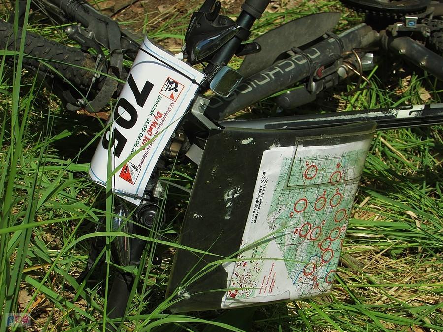 Mapa trasy rowerowej