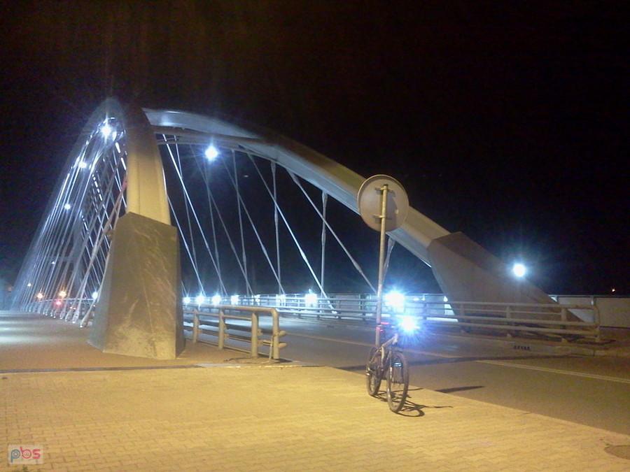 Nocny most w Żywcu