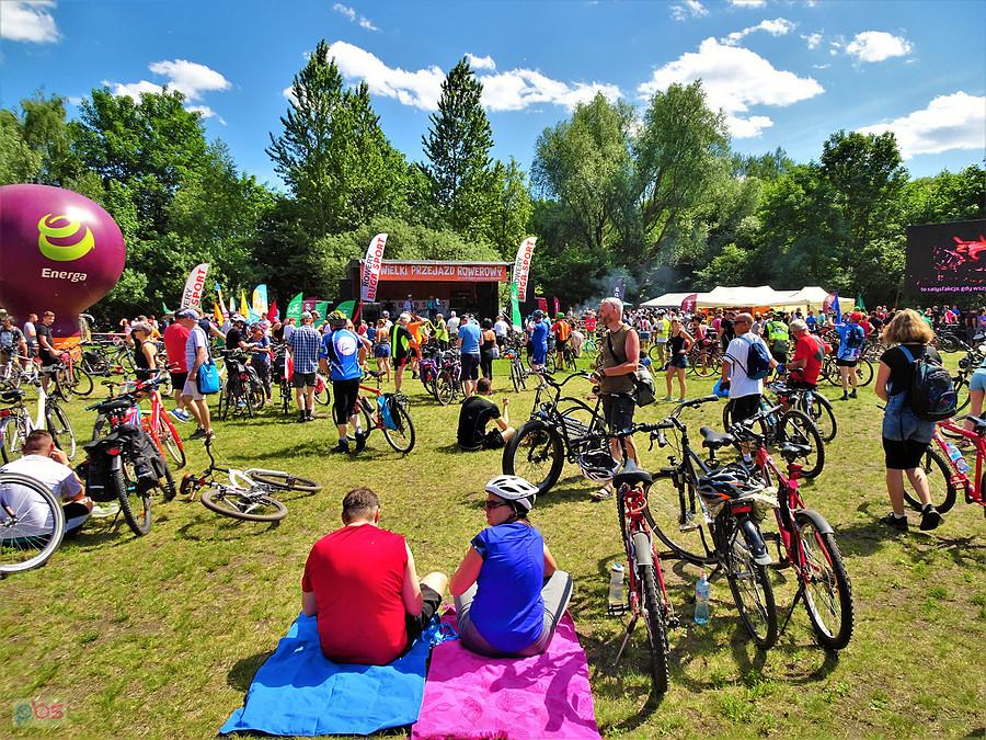 XXIII Pomorski Wielki Przejazd Rowerowy - park Sopockie Błonia.