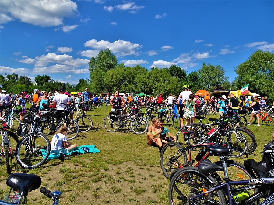 XXIII Pomorski Wielki Przejazd Rowerowy - park Sopockie Błonia.