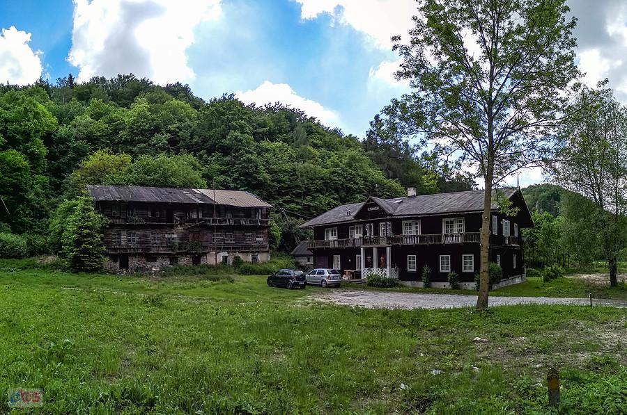 Stare zabudowania w Ojcowie